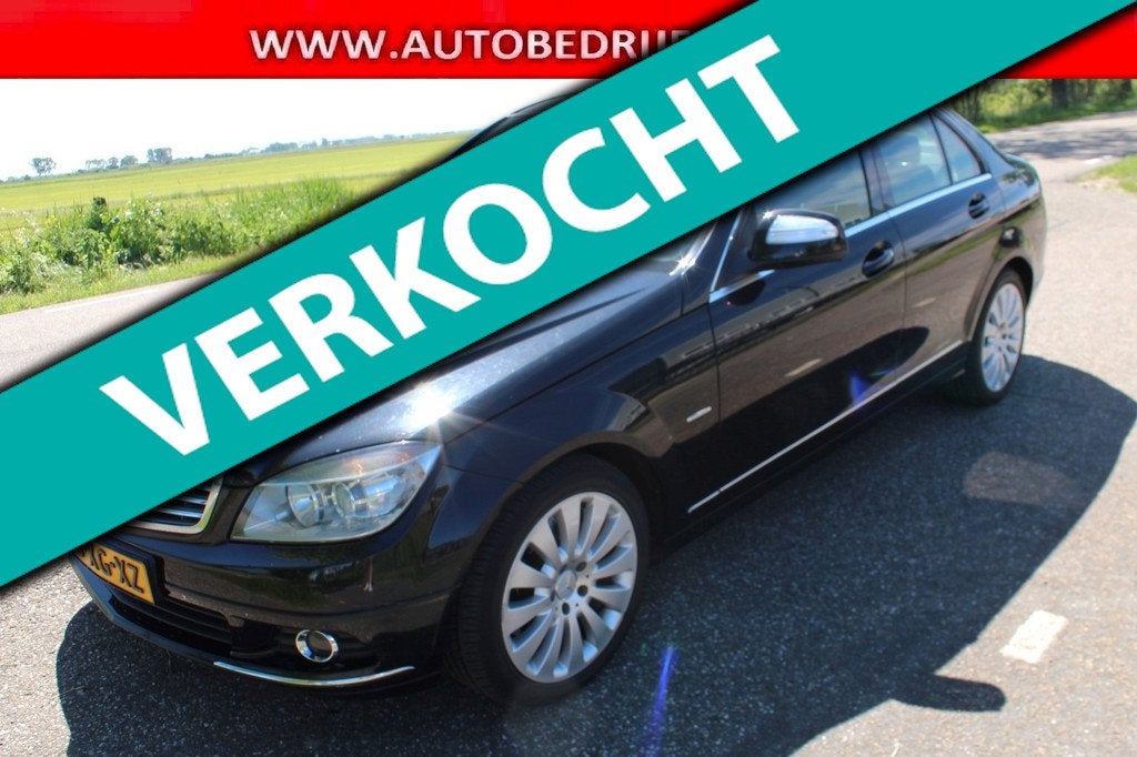 Mercedes-Benz C-klasse 320 CDI Elegance // SEDAN / AUTOMAAT, Automaat, Zwart, Bedrijf, Diesel