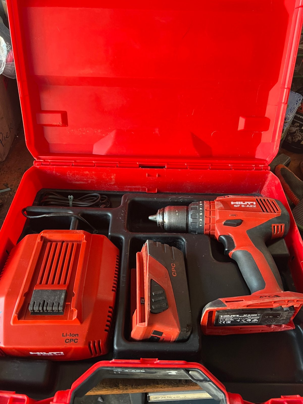 Hilti SF 6 - A22 schroefboormachine, Ophalen, Zo goed als nieuw, Boor- en Schroefmachine