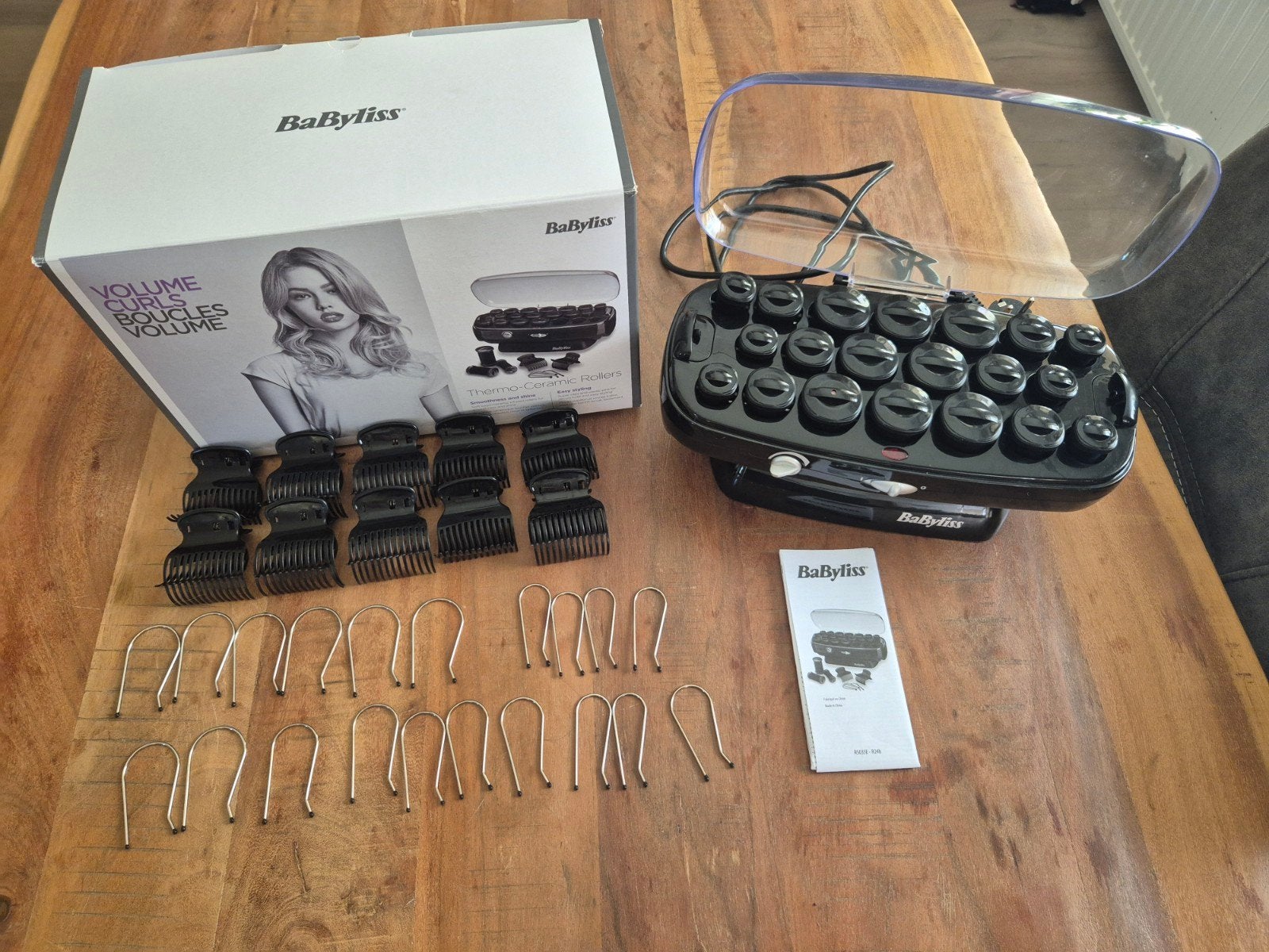 BaByliss Thermo Ceramic Rollers, Ophalen of Verzenden, Zo goed als nieuw, Haarverzorging