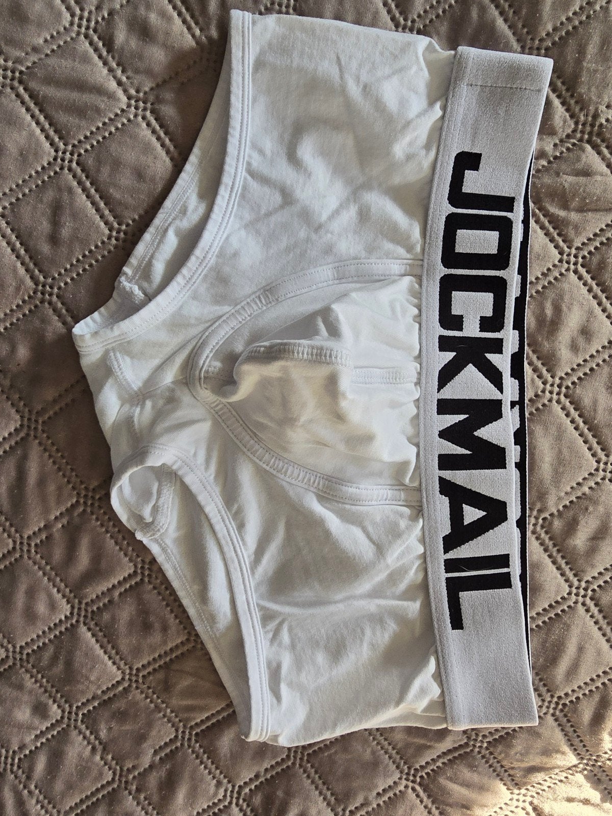 Heren Broekje - Jockmail maat M, Kleding | Heren, Ophalen of Verzenden, Wit, Jockmail, Slip