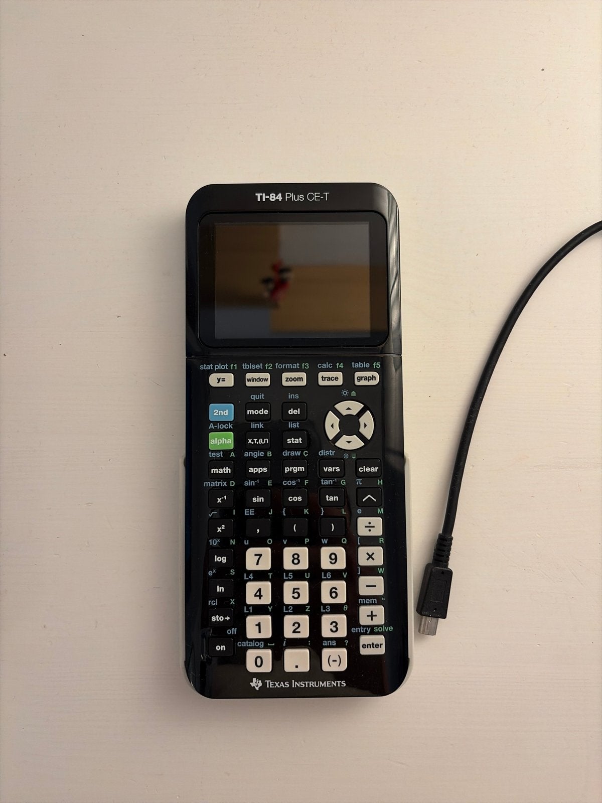 Grafische rekenmachine TI-84 Plus CE-T, Ophalen, Grafische rekenmachine, Gebruikt