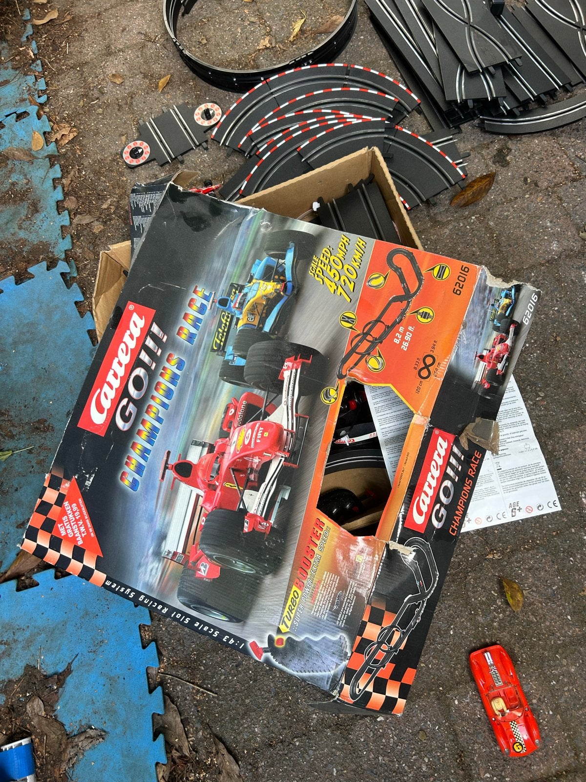 Carrera GO!!! Champions Race racebaan - Gebruikt, Ophalen, Carrera, Elektrisch, Racebaan