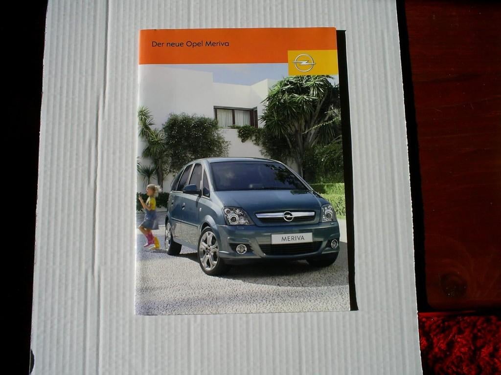 Der Neue Opel Meriva 1 / 2006 38 pag. Duits + Prijslijst, Verzenden, Zo goed als nieuw, Opel