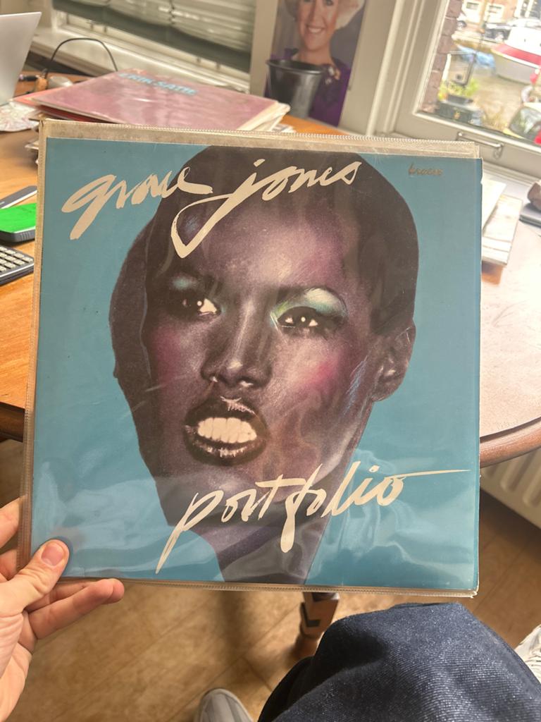 Grace Jones - Portfolio (Origineel Vinyl), Gebruikt, Originele persing, Ophalen of Verzenden, 1970 - 1979