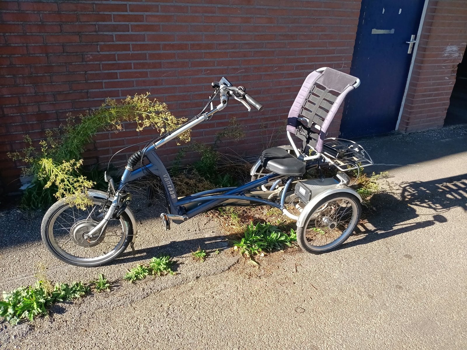 Van Raam Easy Rider driewielerfiets, Fietsen en Brommers, Ophalen of Verzenden, Gebruikt, Schijfrem, Verstelbare zitting