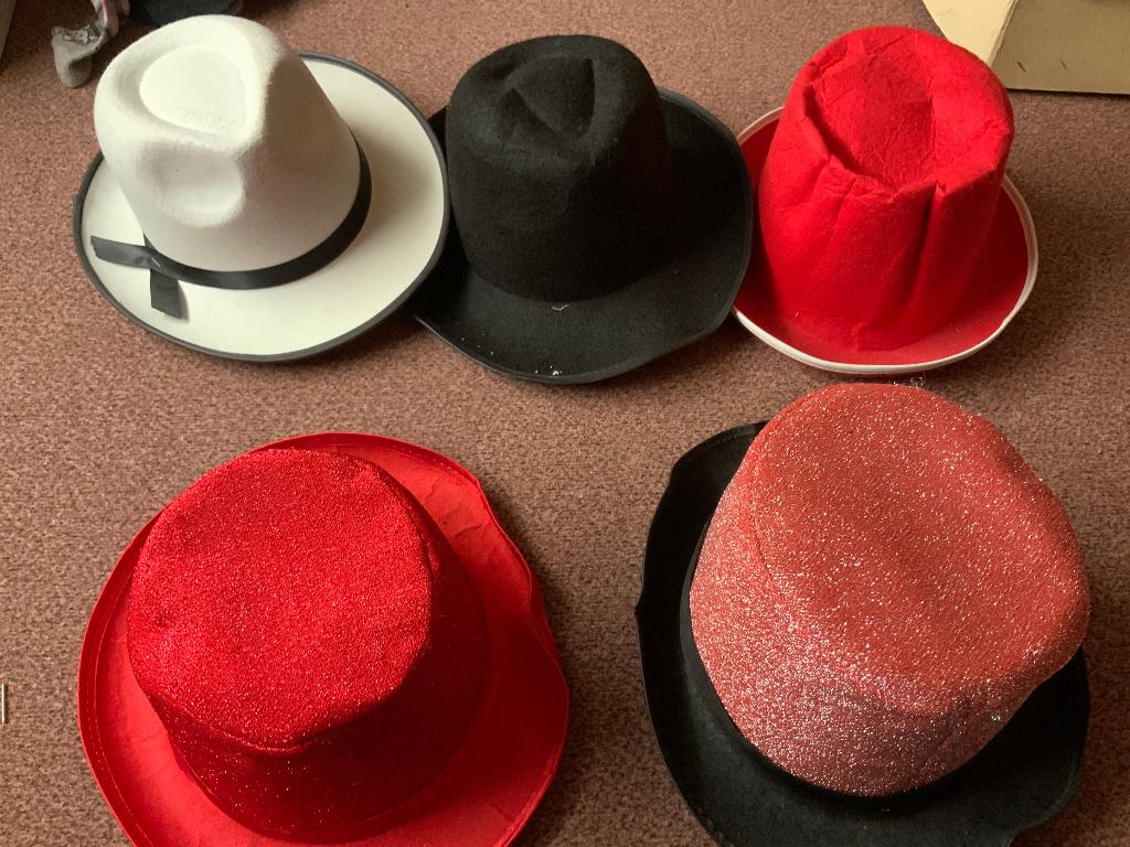 Hoedjes carnaval, Ophalen of Verzenden, Hoed of Pruik, Carnaval