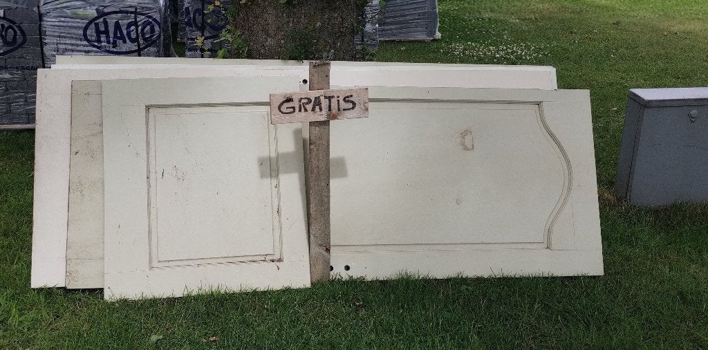 Binnendeuren Meranti, Doe-het-zelf en Verbouw, Ophalen, Gebruikt, Binnendeur, 200 tot 215 cm