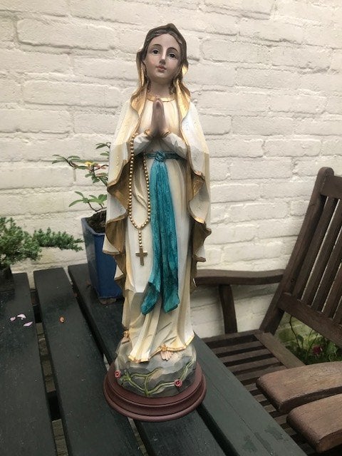 prachtig MARIA beeld, Antiek en Kunst, Beschilderd, Ophalen of Verzenden, 20 - 50 cm, Beeld