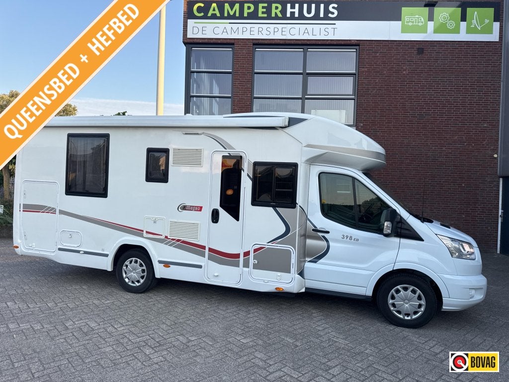 Challenger Mageo, Queensbed en Hefbed, zonnepaneel, nieuwst., Ringverwarming, Ford, Luifel, Bedrijf