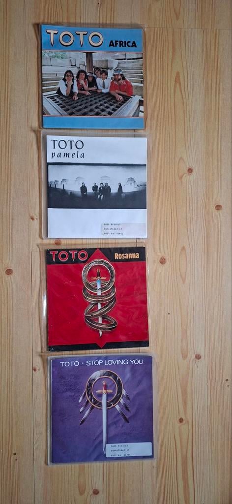 Singles toto, Gebruikt, 7 inch, Ophalen of Verzenden, Pop