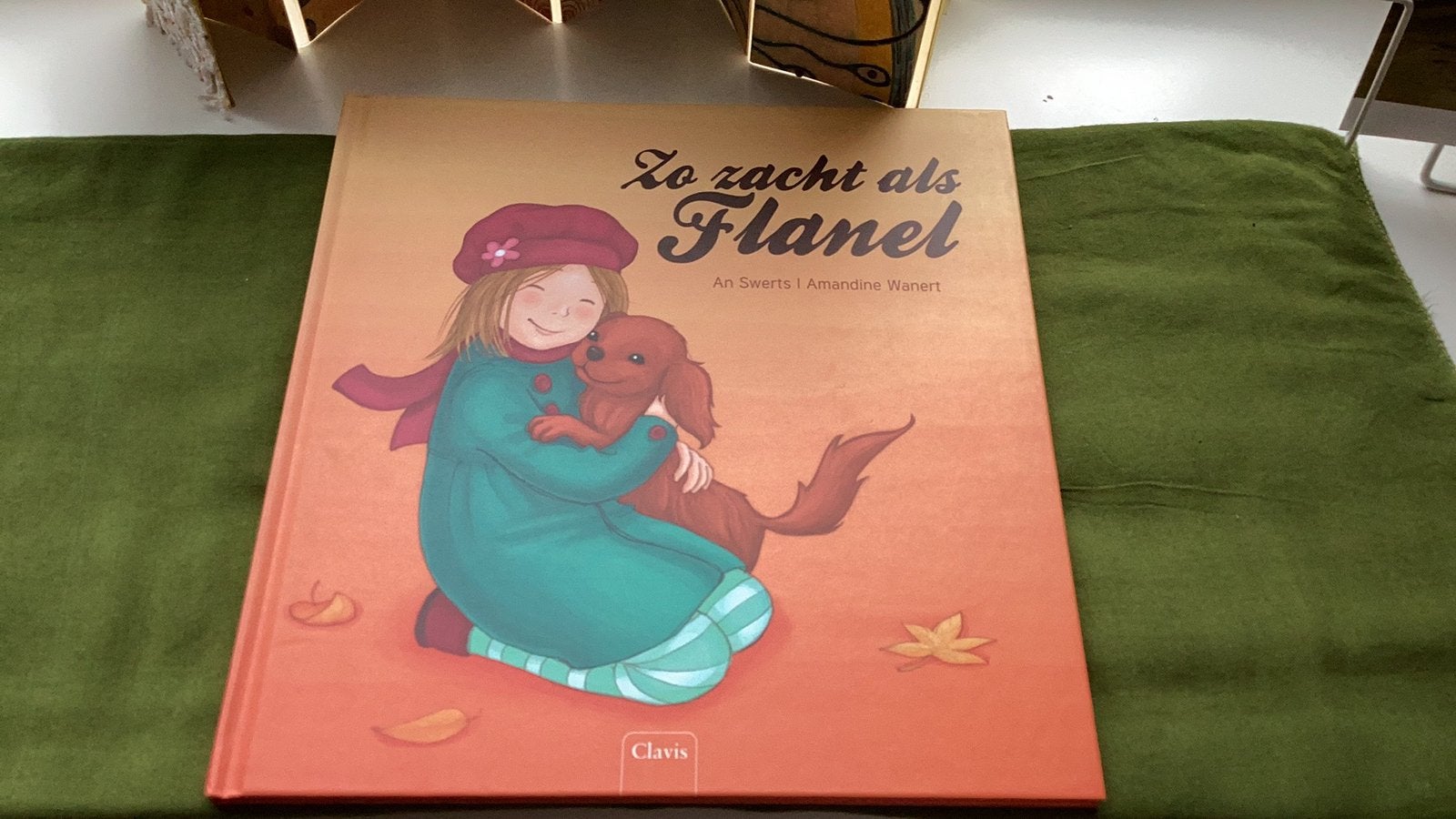 An Swerts - Zo zacht als Flanel. Prentenboek, Ophalen of Verzenden, Zo goed als nieuw, An Swerts, Prentenboek