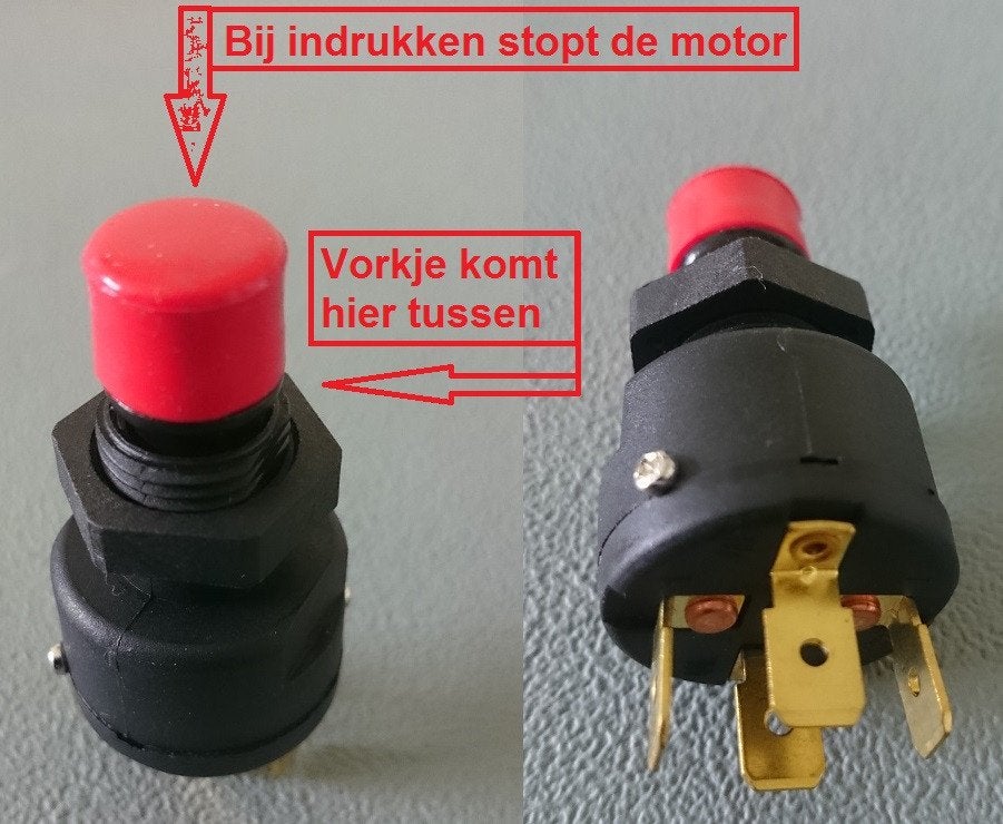 1420496 Noodstopschakelaar/stopschakelaar. € 12,95, Ophalen of Verzenden, Nieuw, Motor en Techniek