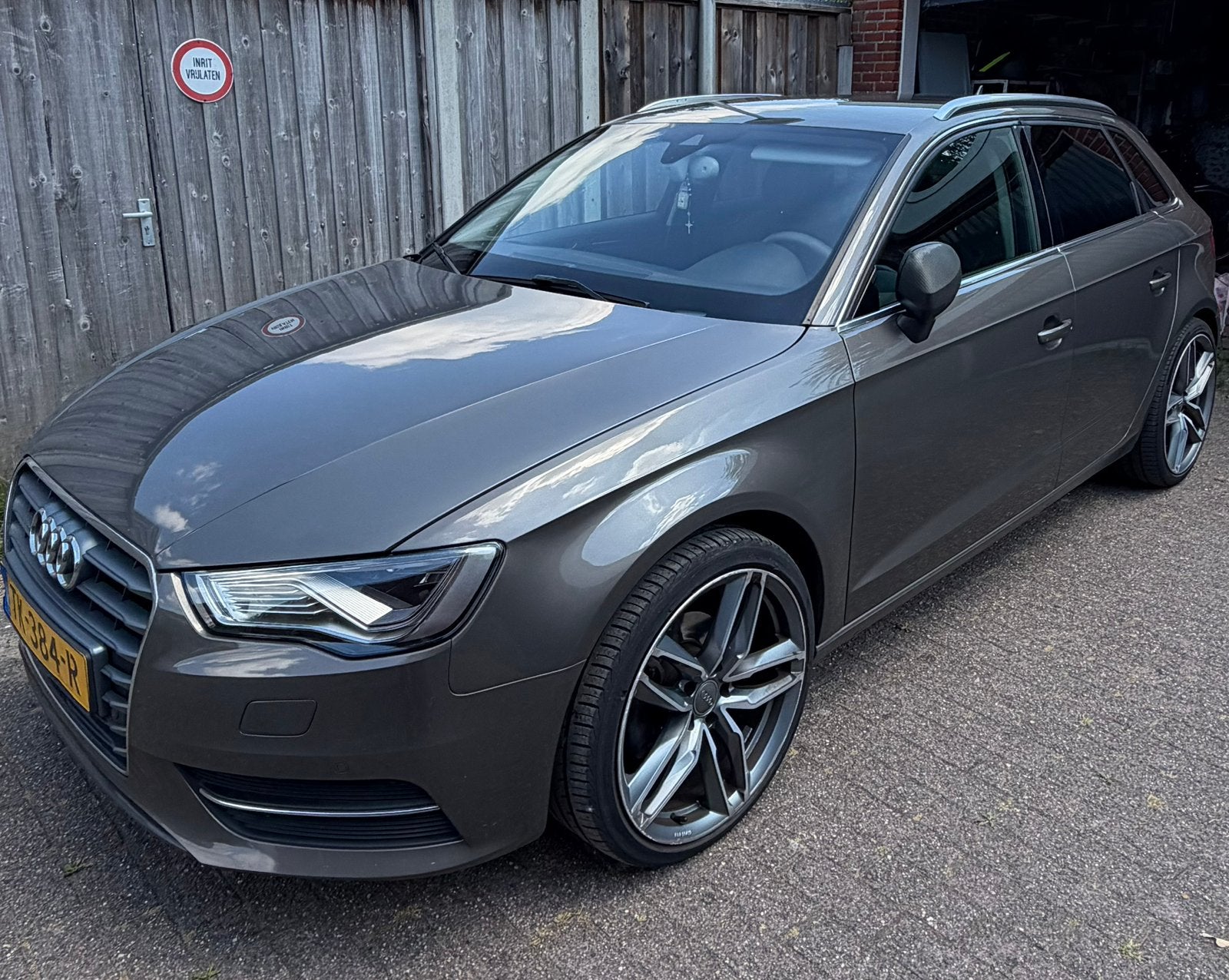 Audi A3 Sportback 1.4 TFSI Automaat(2015)185 PK Full Option, Auto's, Audi, 125 pk, Zwart, Leder en Stof, 1395 cc