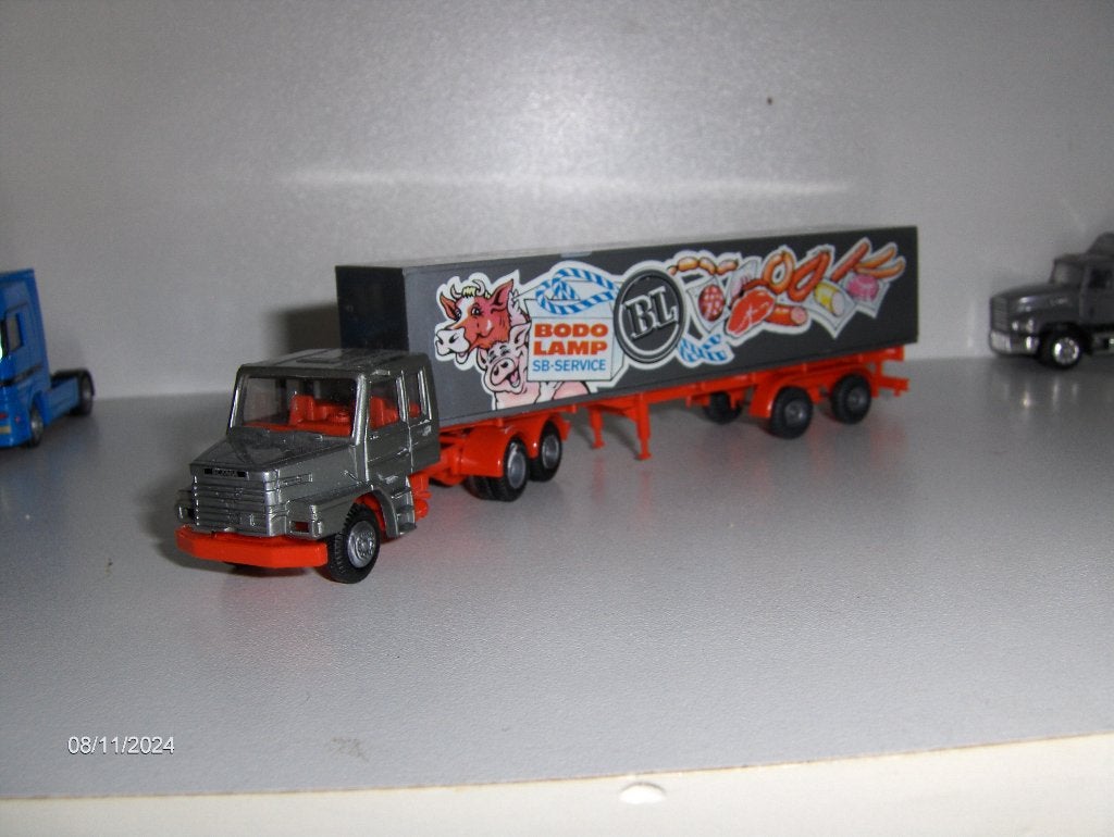 Brekina scania, Ophalen of Verzenden, Gebruikt, Bus of Vrachtwagen, Brekina