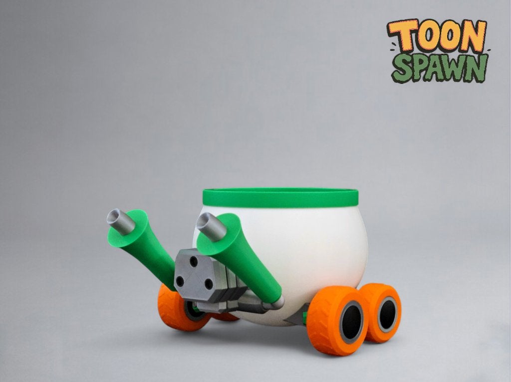 Bowser Jr. Clown Car – 13,5 cm – Super Mario Figuur, Ophalen of Verzenden, Nieuw, Overige typen