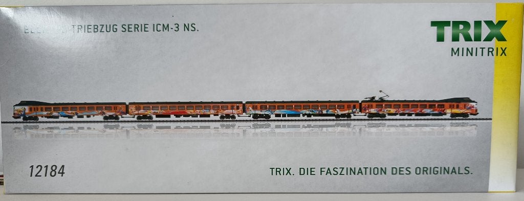 Minitrix 12184 Koploper OS, Treinset, Gelijkstroom, Trix, Ophalen of Verzenden