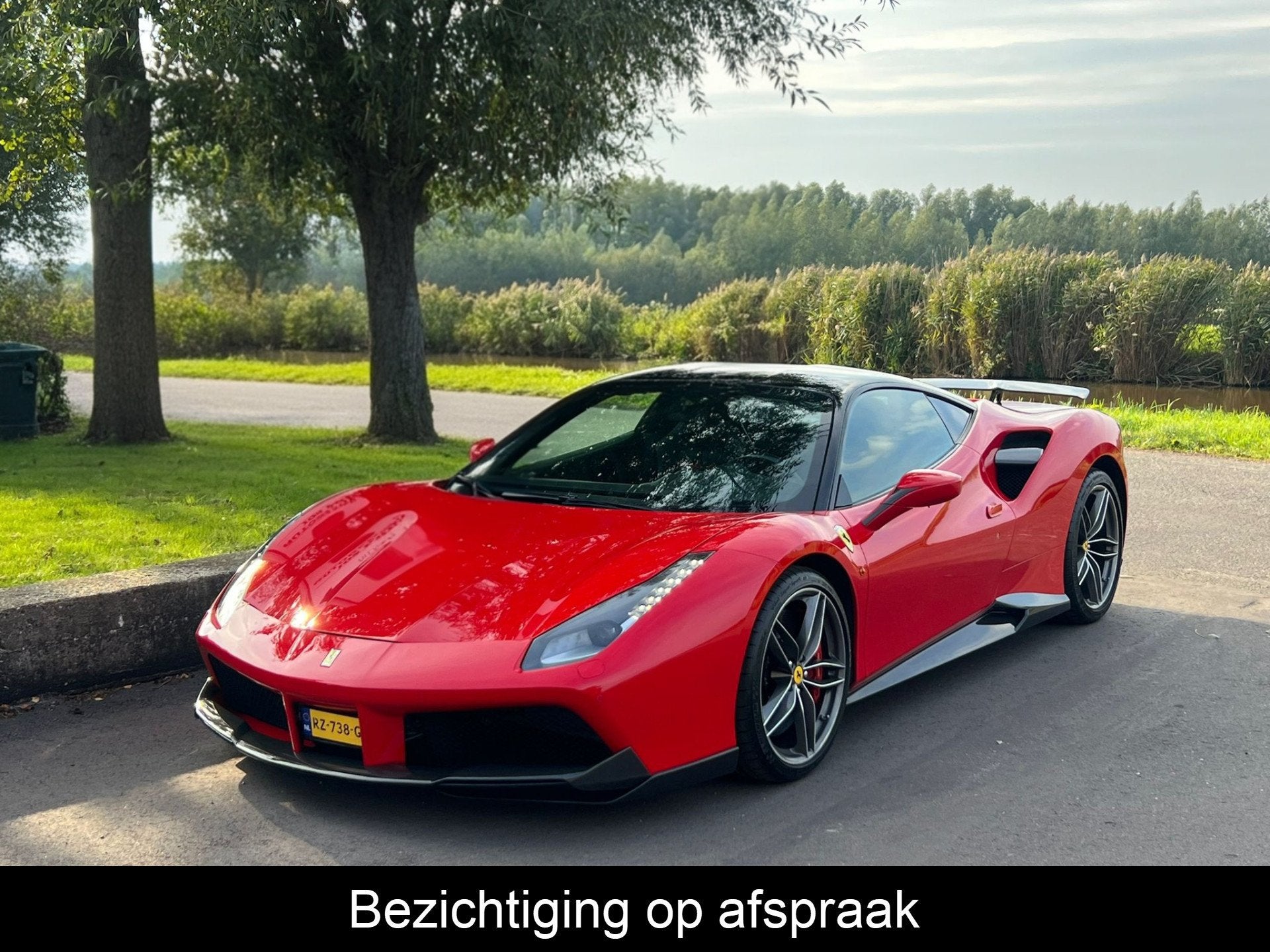Ferrari 488 3.9 GTB HELE * NOVITEC * BTW * KERAMISCH !, Auto's, Automaat, Gebruikt, Leder, 2 stoelen