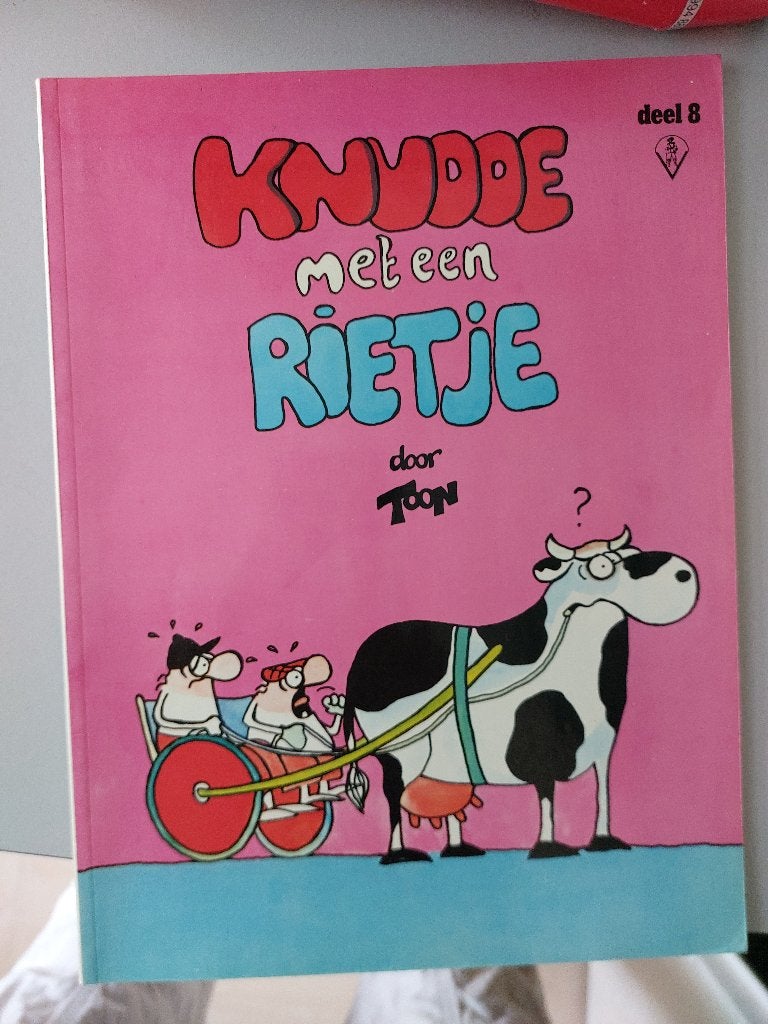Knudde met een rietje, deel 8, Eén stripboek, Ophalen of Verzenden