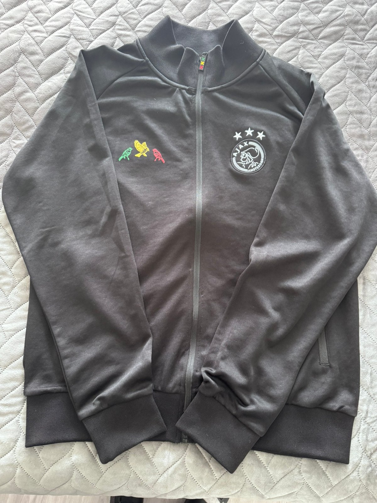 Adidas Ajax Bob Marley Trainingsjas 2021-2022, Blauw, Maat 56/58 (XL), Ophalen of Verzenden, Zo goed als nieuw
