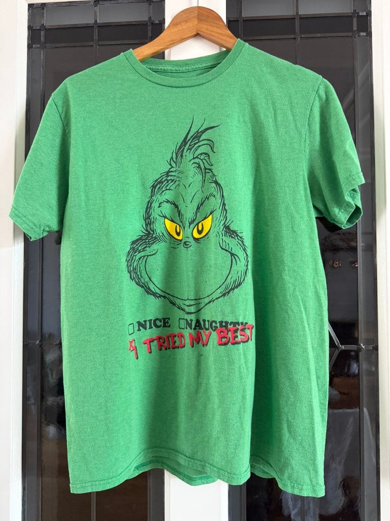 The Grinch Kerst T-shirt – Maat L, Diversen, Ophalen, Nieuw