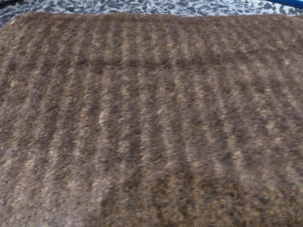 WOLLEN MANTELSTOF 350 CM X 150 CM NIEUW, Hobby en Vrije tijd, Stoffen en Lappen, Wol, Bruin, 120 cm of meer, Ophalen of Verzenden