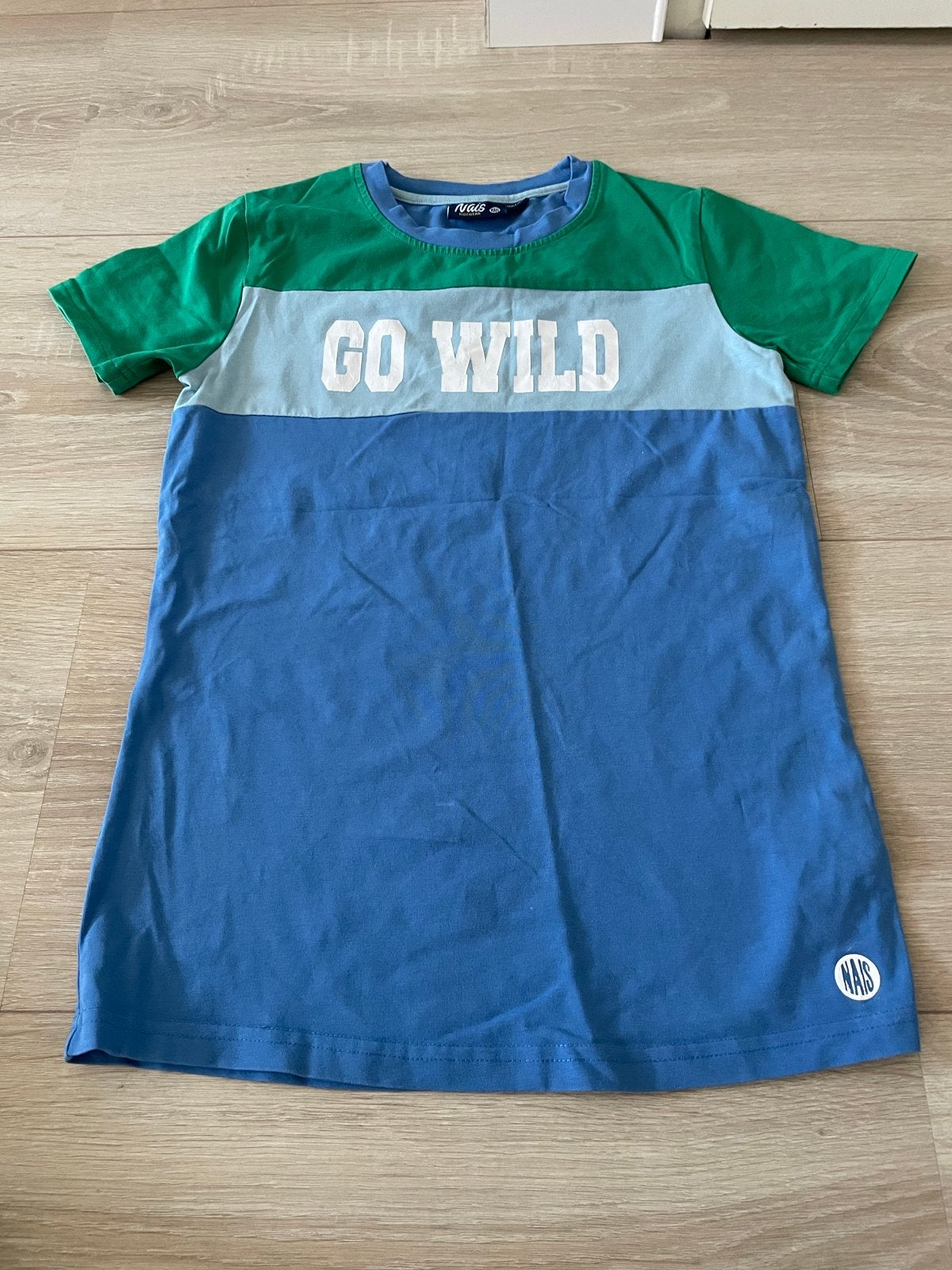 Nais Kids T-shirt "Go Wild" - Maat 146/152 STRECH, Ophalen of Verzenden, Zo goed als nieuw