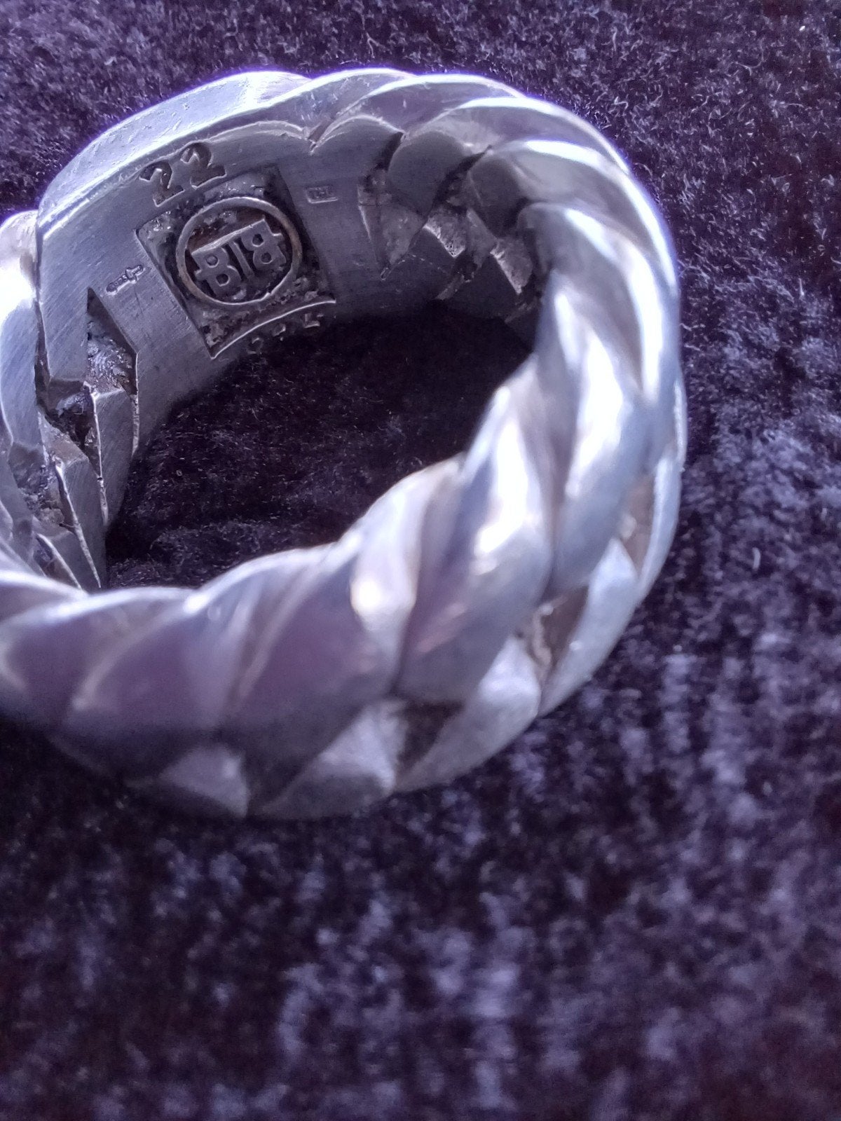buddha to buddha ring, Ophalen of Verzenden, Zo goed als nieuw, Zilver, Zilver