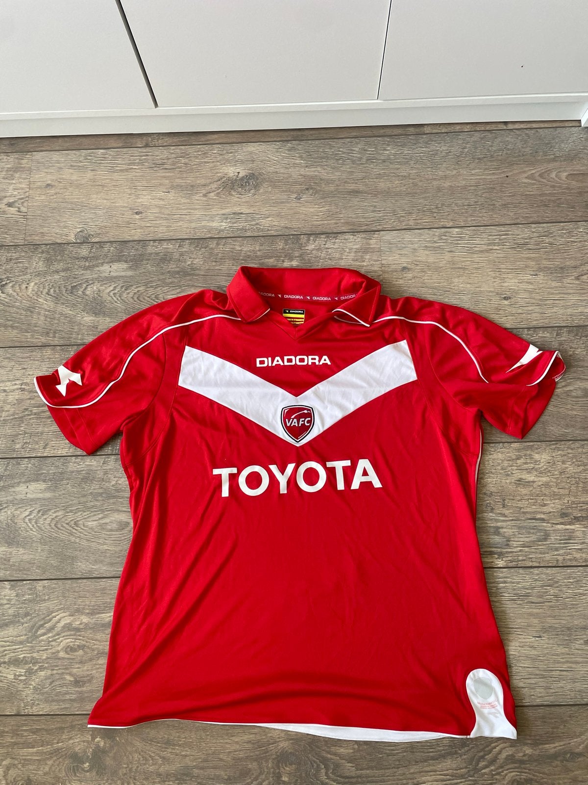 Diadora VAFC Toyota Voetbalshirt - Maat XL, Kleding | Heren, Maat 56/58 (XL), Ophalen of Verzenden, Voetbal, Gedragen