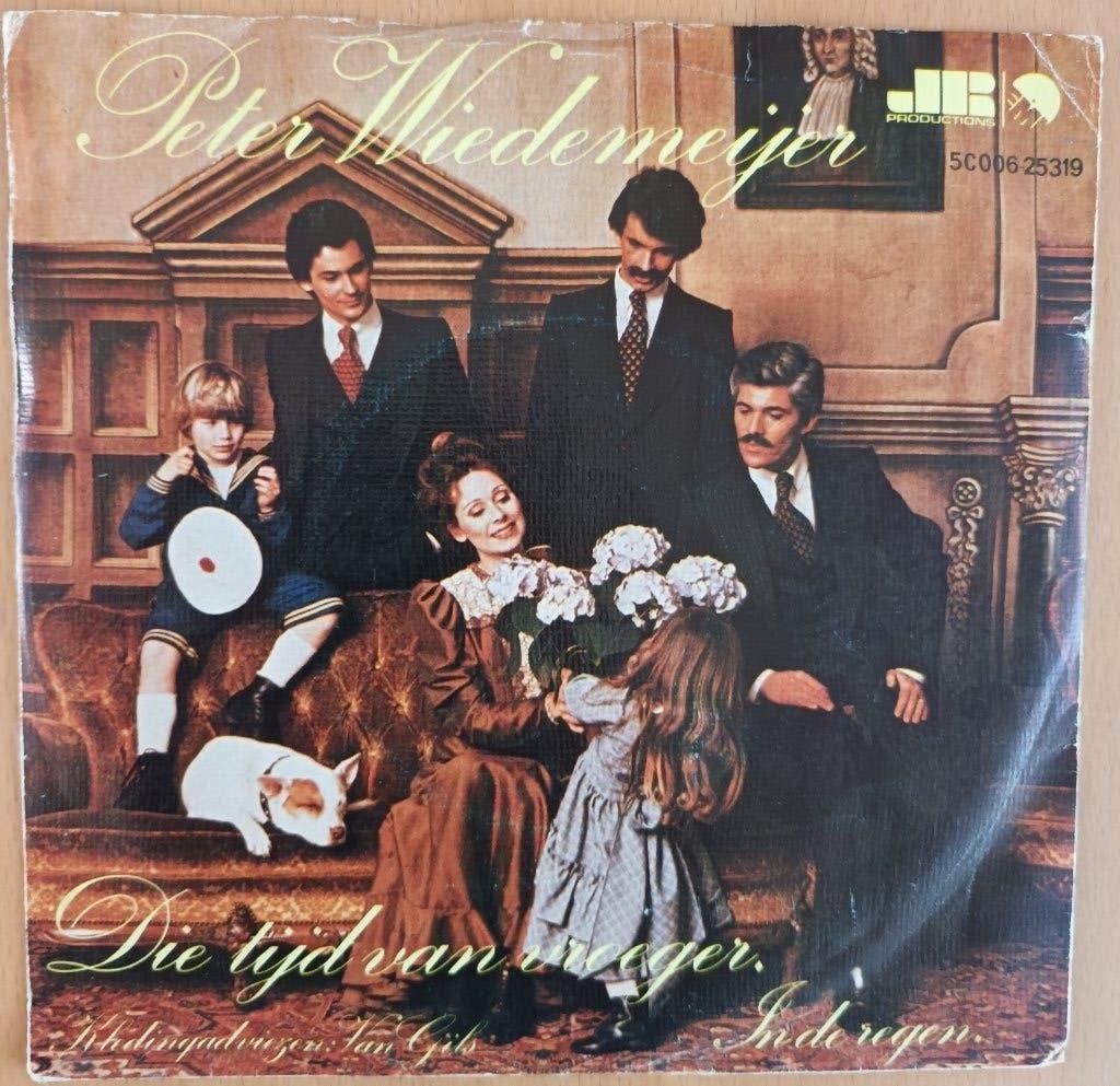 Peter Wiedemeijer - Die Tijd Van Vroeger, Fotohoes, 7 inch, Ophalen of Verzenden, Zo goed als nieuw