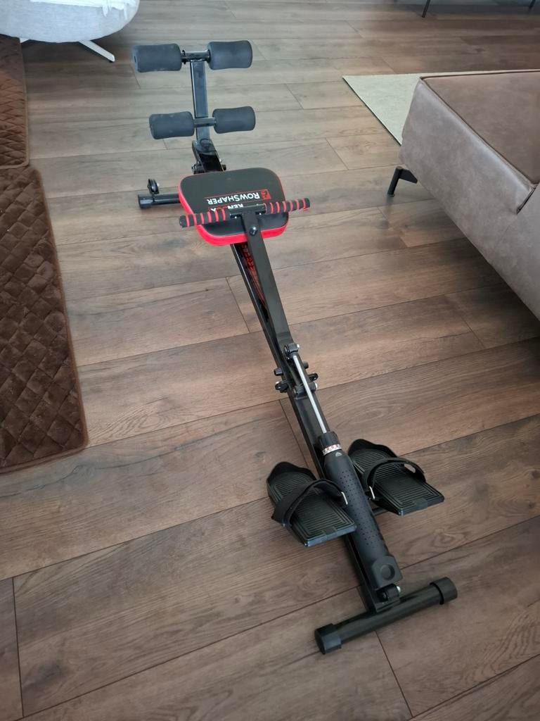 Klarfit Rowshaper Roeitrainer - Compact en Efficiënt, Ophalen, Buik