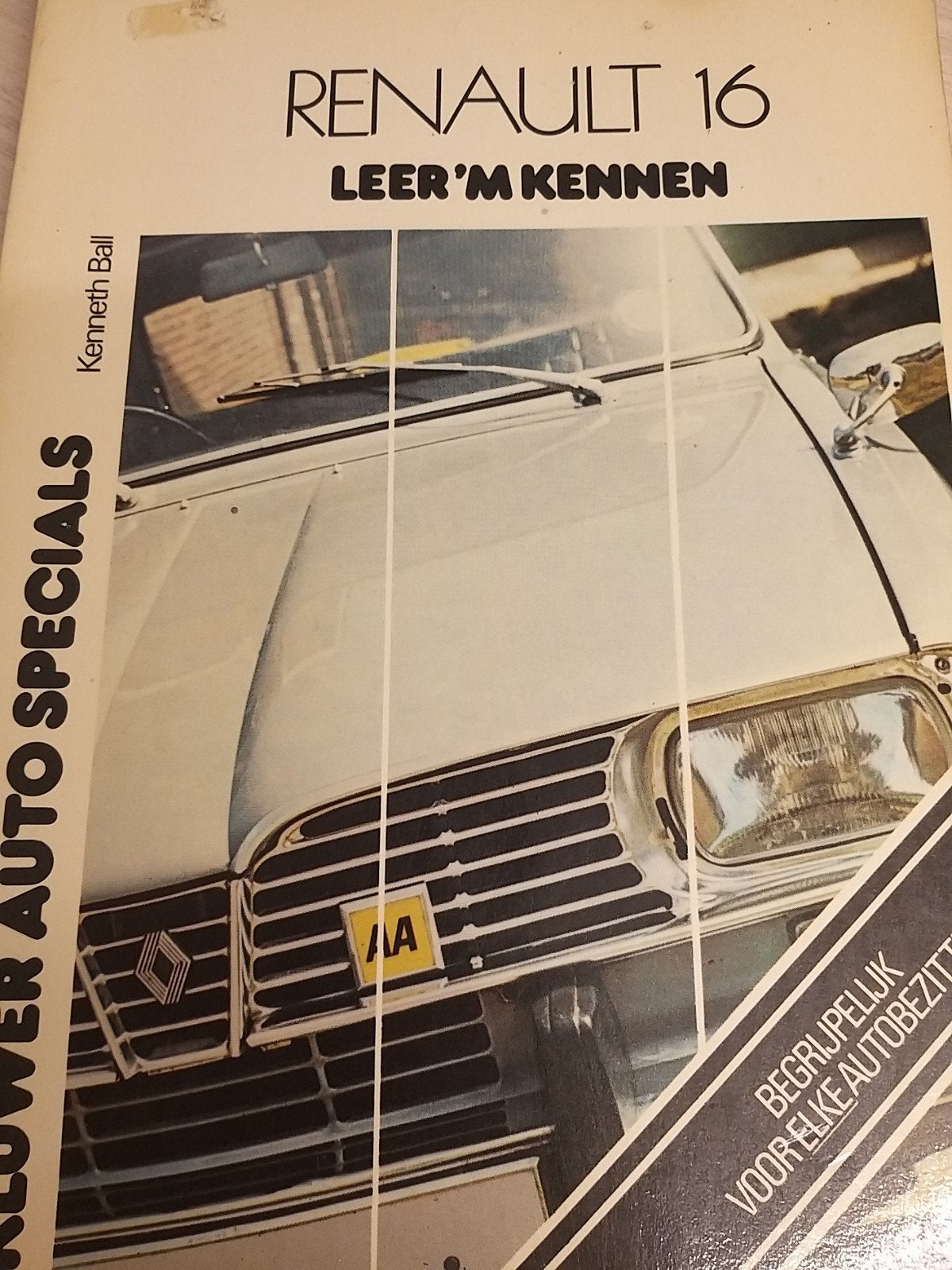 Nederlands Renault 16 vraagbaak óók luxe Renault 16TX automa, Auto diversen, Handleidingen en Instructieboekjes, Ophalen of Verzenden
