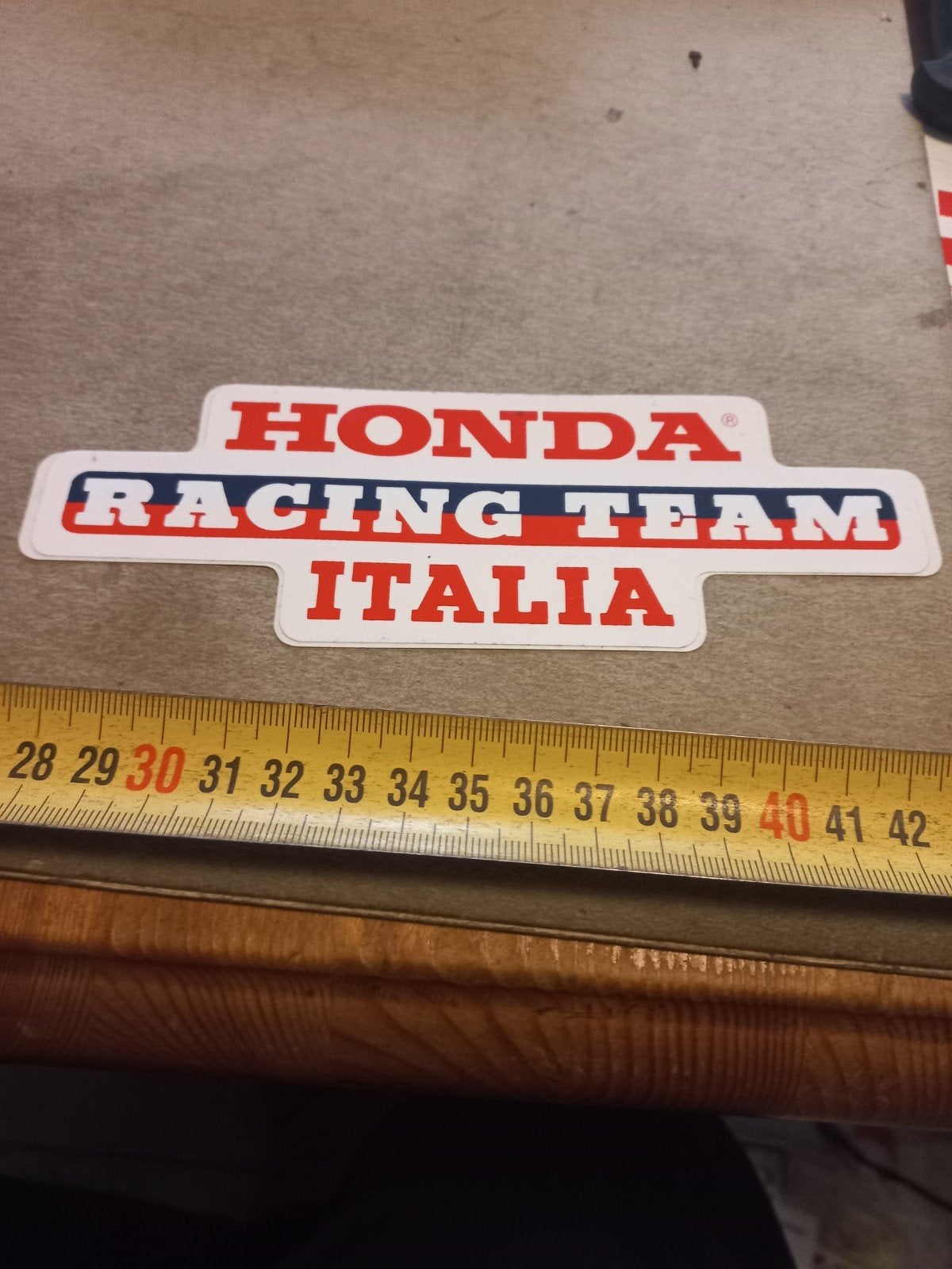 Honda Racing Team Italia Sticker, Motoren, Ophalen of Verzenden