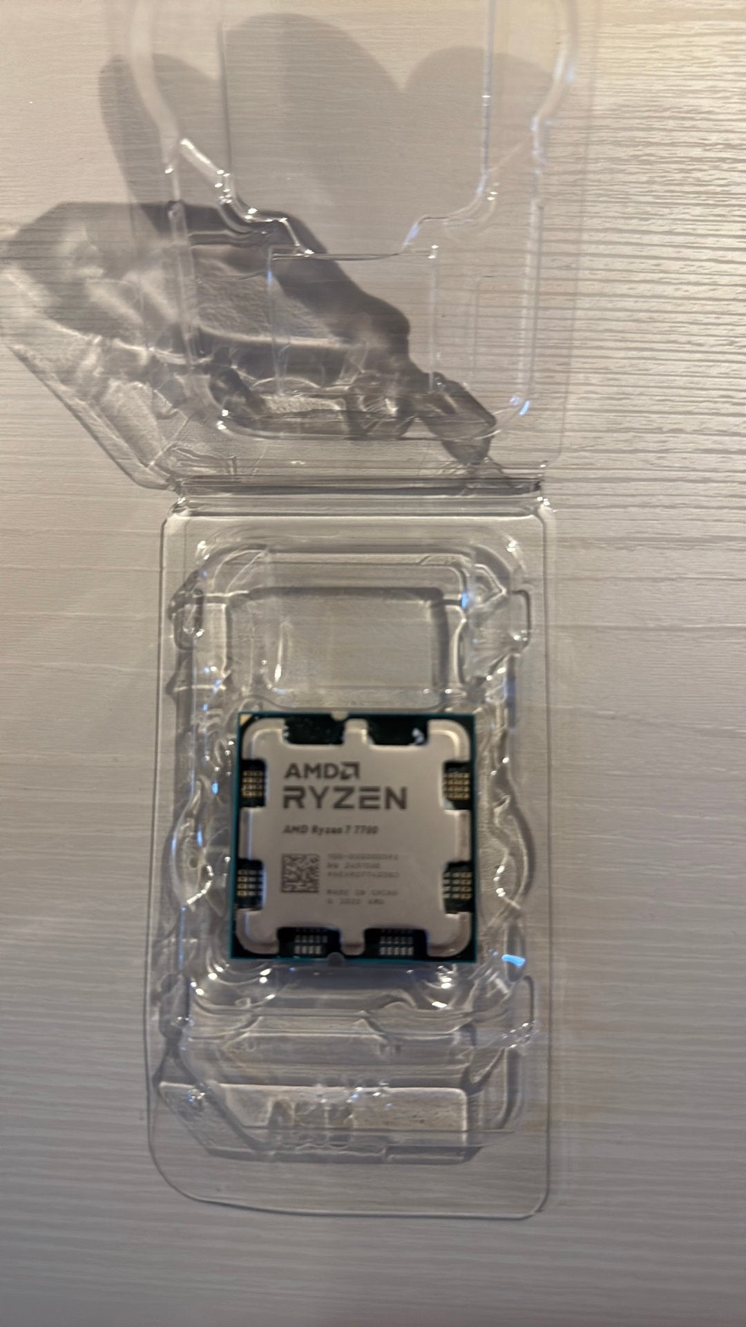 AMD Ryzen 7 7700 Processor met koeler, Computers en Software, Processors, Ophalen, Zo goed als nieuw, 8-core, 3 tot 4 Ghz