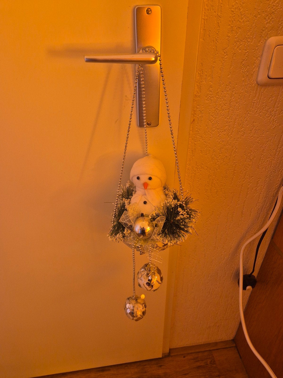 hanger met sneeuwpop, Diversen, Ophalen of Verzenden, Gebruikt