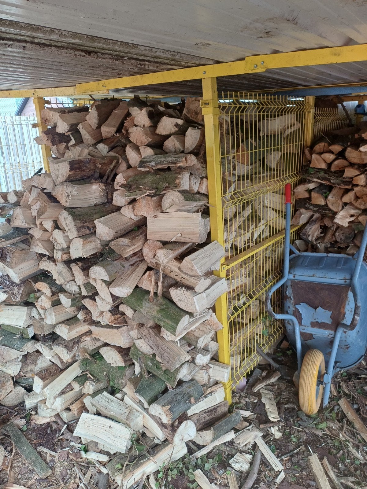 droog brandhout tekoop, Tuin en Terras, Minder dan 3 m³, Ophalen