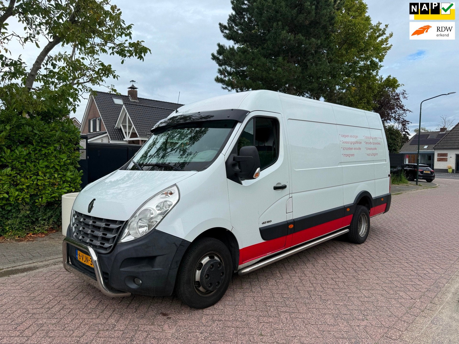 Renault Master T35 2.3 dCi L3 DL Maxi Dubbel lucht Airco, Auto's, Euro 5, Achterwielaandrijving, Gebruikt, Electronic Stability Program (ESP)