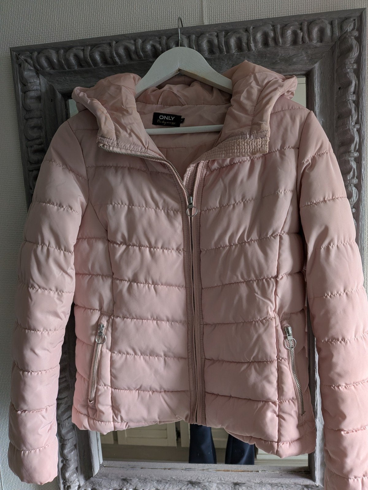 Roze Only winterjas maat M, Maat 38/40 (M), Only, Ophalen of Verzenden, Zo goed als nieuw