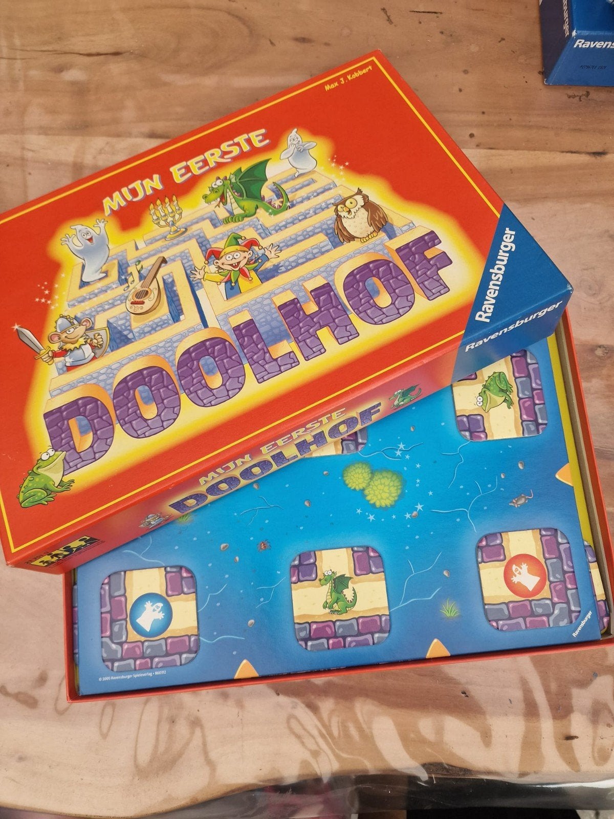 doolhof spel, Hobby en Vrije tijd, Gezelschapsspellen | Bordspellen, Ophalen of Verzenden