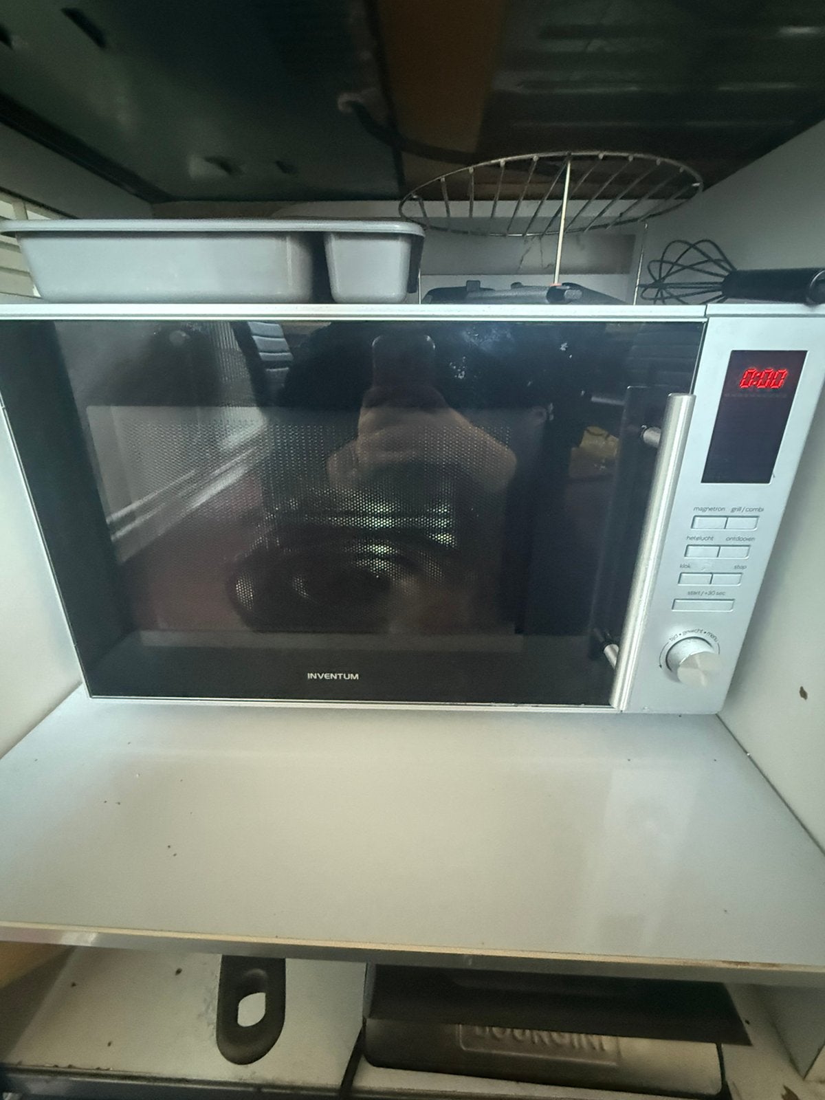 Inventum combi magnetorn, Witgoed en Apparatuur, Ophalen, Combimagnetron, Gebruikt, Hete lucht