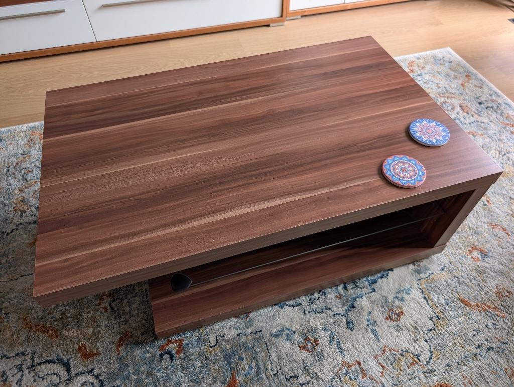 Salontafel, Huis en Inrichting, Tafels | Salontafels, Ophalen, Gebruikt, 100 tot 150 cm, Minder dan 50 cm