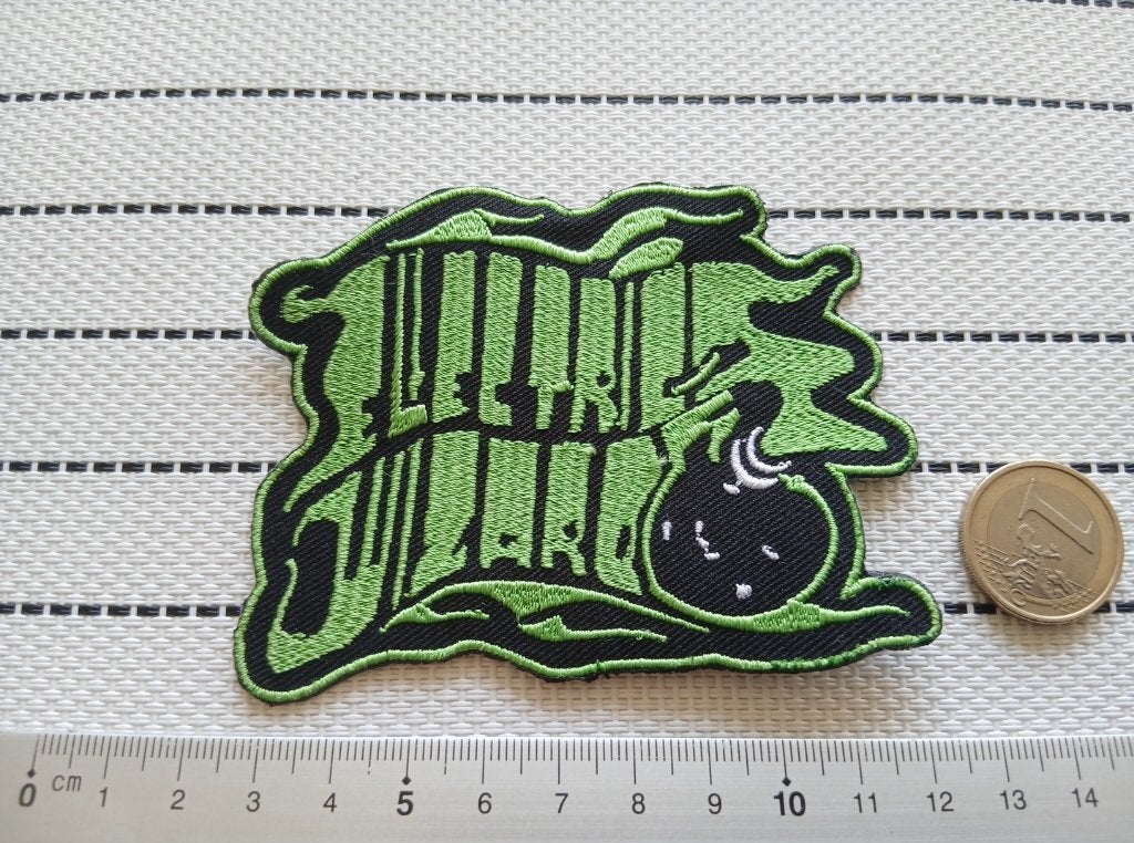 Electric Wizard mooie nieuwe shaped patch e18 metal, Verzenden, Nieuw, Kleding
