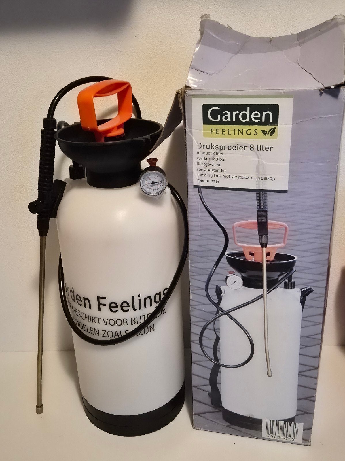 Nieuwe Garden Feelings Druksproeier 8 liter - Ongebruikt, Ophalen of Verzenden, Nieuw, Overige typen