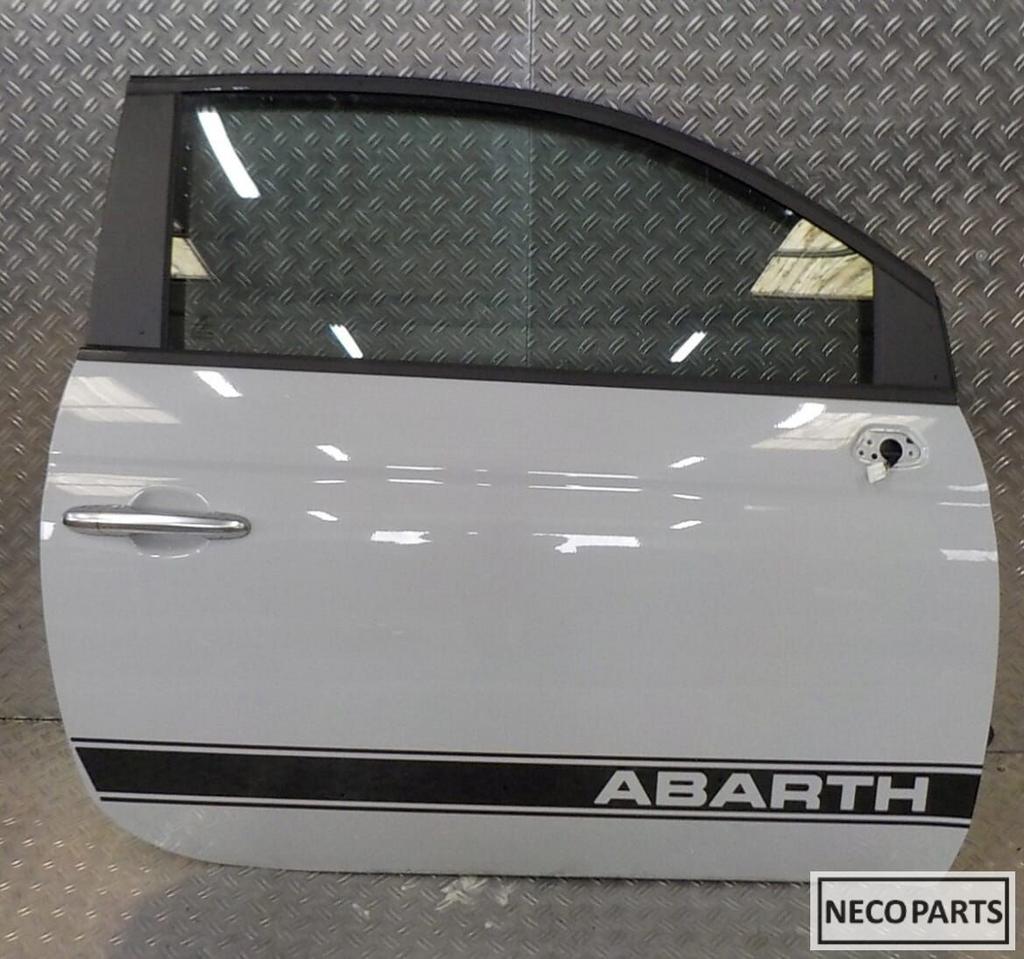 FIAT 500 ABARTH DEUR PORTIER 17 - ALLES LEVERBAAR !!, Gebruikt, -, Ophalen of Verzenden, Achter