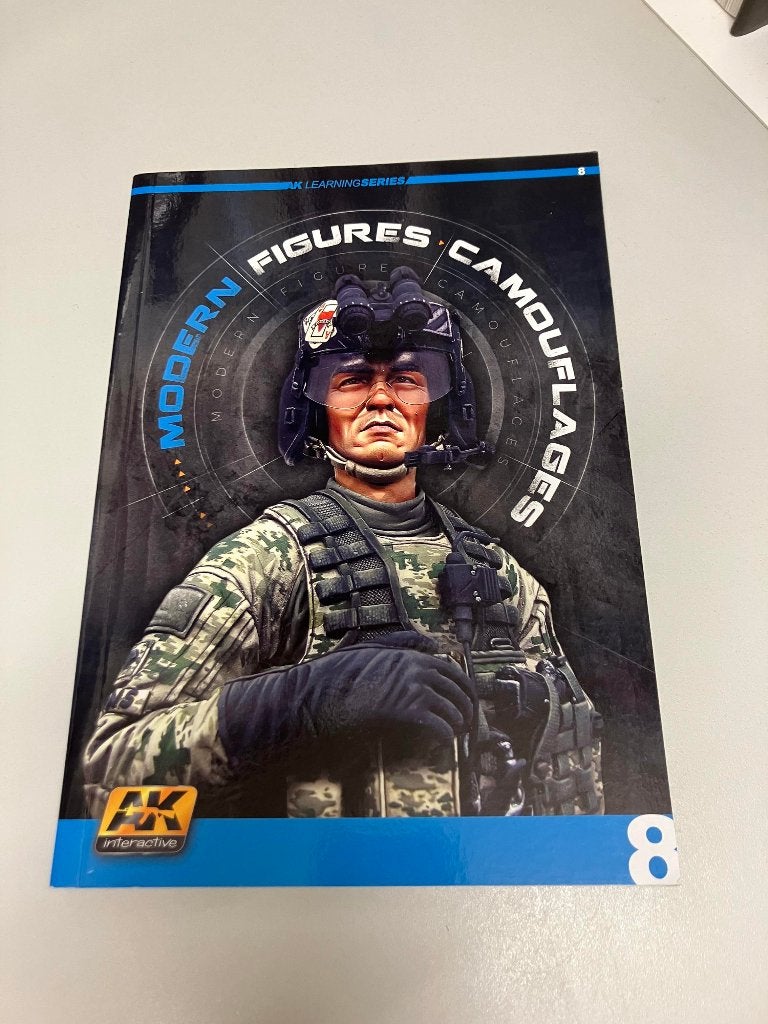 Modern figures camouflages AK learning series, Gebruikt, Zie ook onze andere boeken, Ophalen of Verzenden, Zie ook onze andere boeken