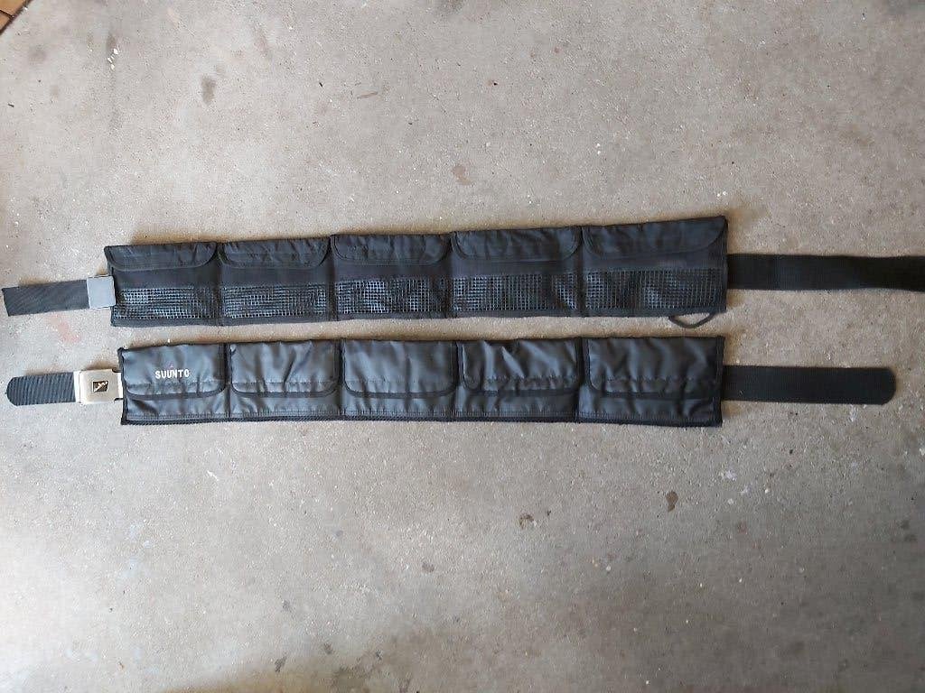 Softlood gordel 5 pockets, Ophalen, Zo goed als nieuw, Lood of Loodgordel