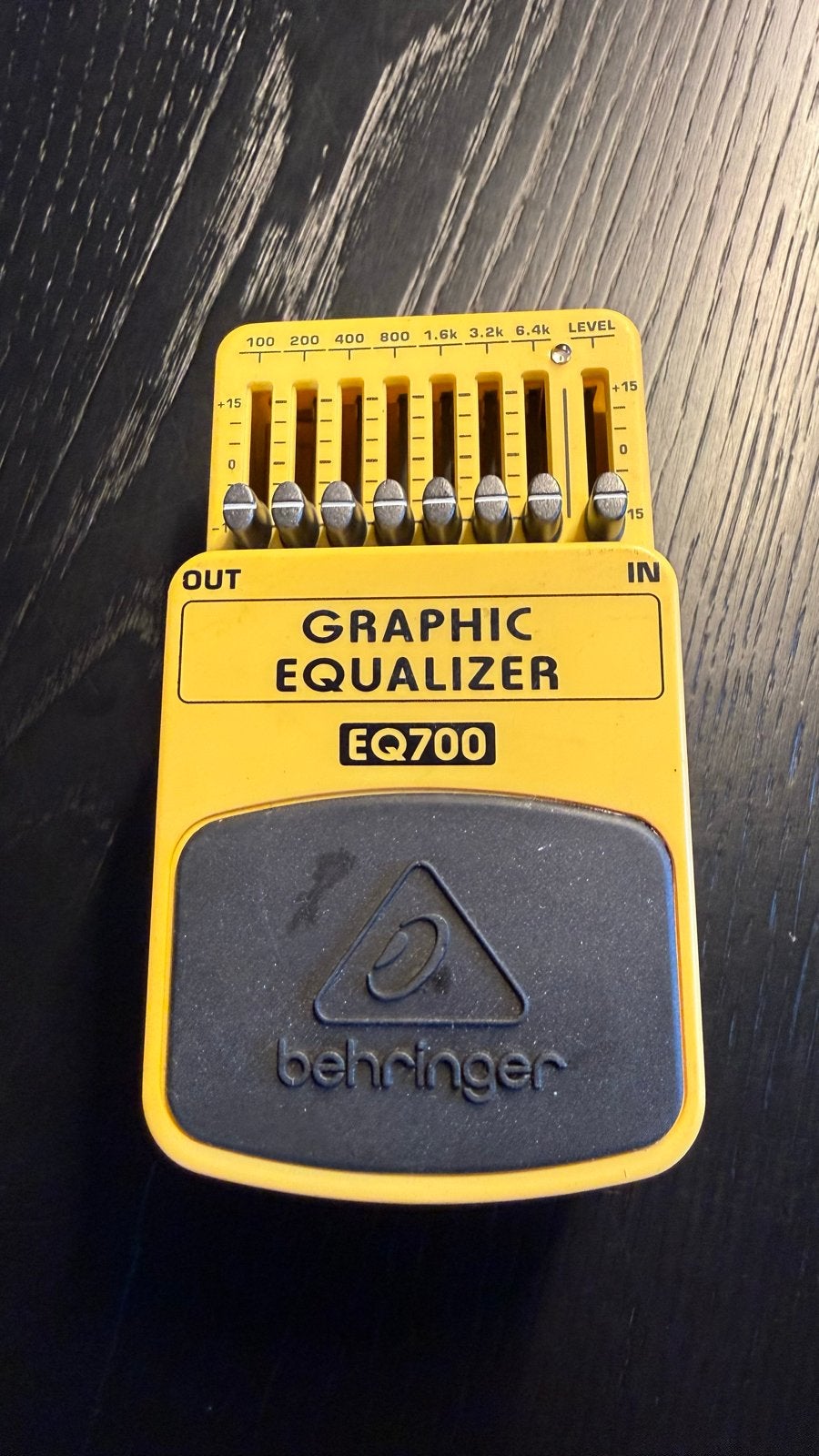 Behringer EQ700 Graphic Equalizer gitaarpedaal, Muziek en Instrumenten, Ophalen, Zo goed als nieuw, Equalizer