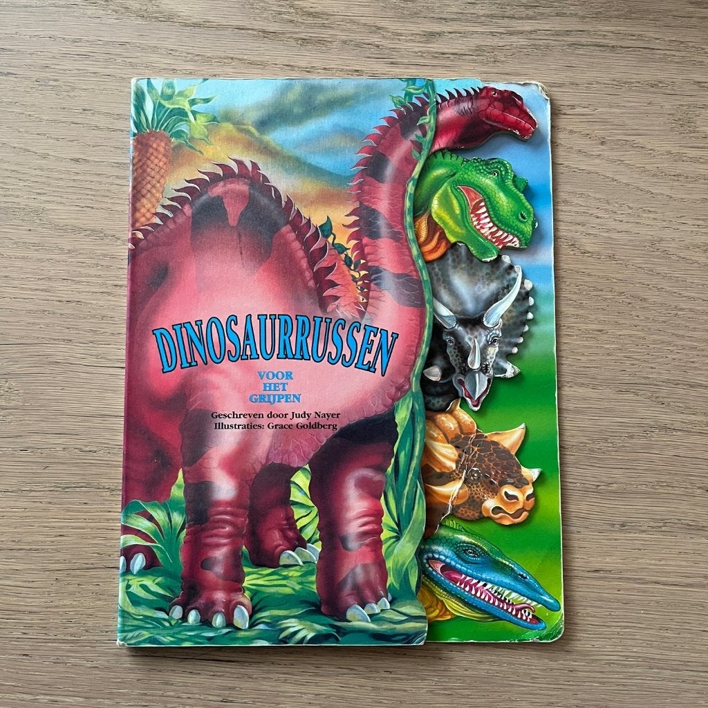 boek over dinosaurussen, Ophalen of Verzenden, Gelezen, Judy Nayer, Fictie algemeen