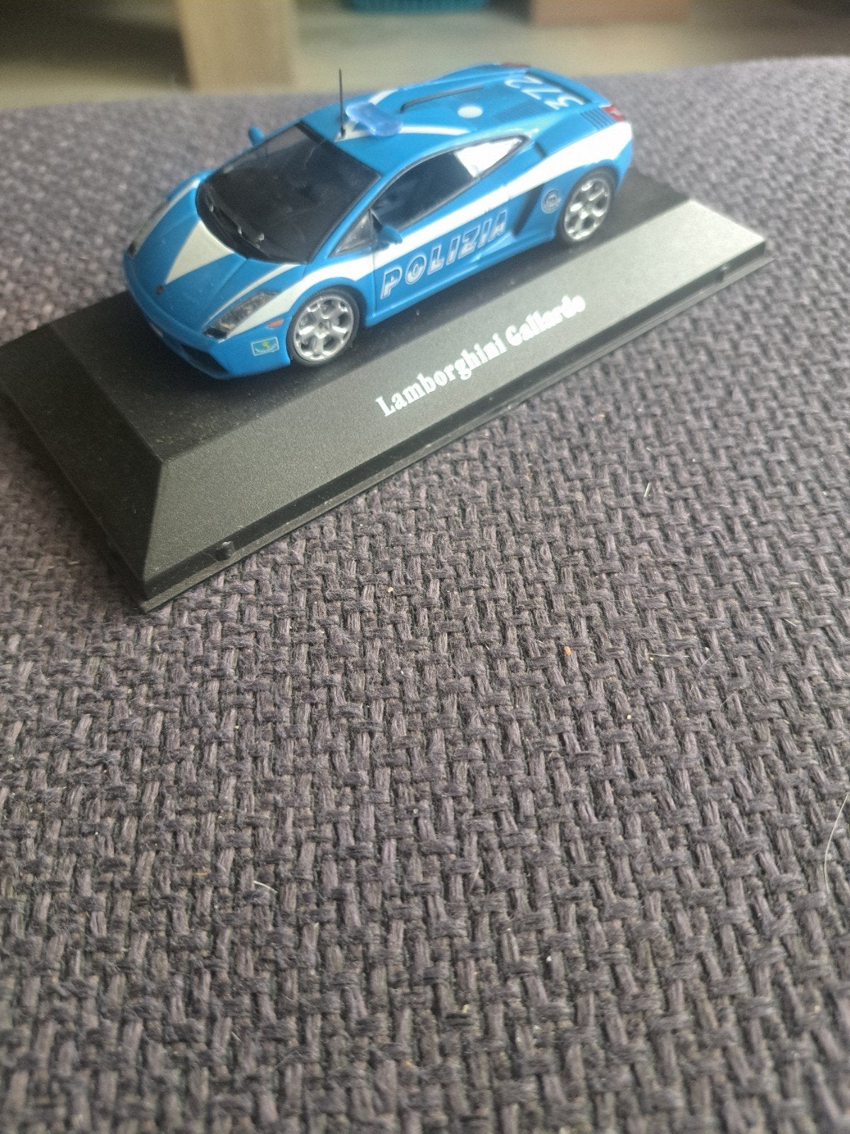 Lamborghini gallardo model "polizia ", Hobby en Vrije tijd, Modelauto's | 1:43, Gebruikt, Auto, Atlas, Ophalen of Verzenden