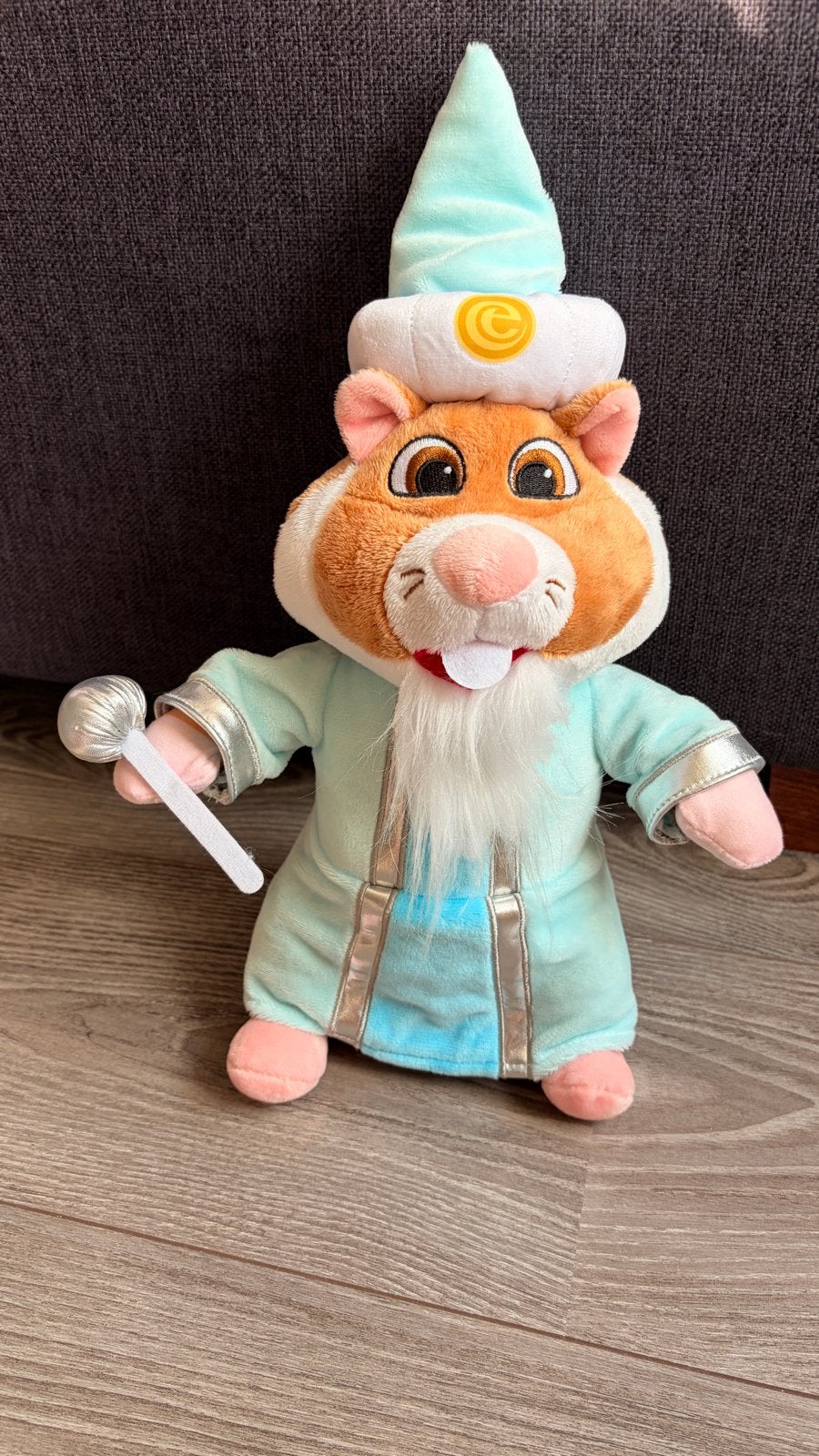 Hamster Knuffel Albert Heijn Efteling Tovenaar, Albert Heijn, Hamster, Ophalen of Verzenden, Zo goed als nieuw