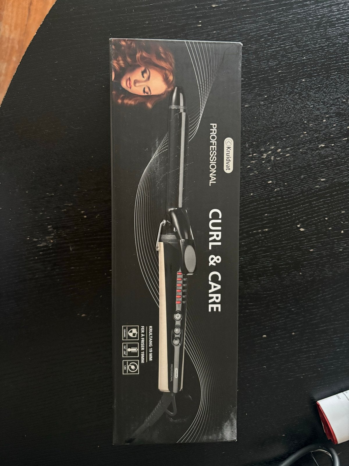 Kruidvat Krultang - Curl & Care - 19mm, Ophalen, Zo goed als nieuw, Haarverzorging